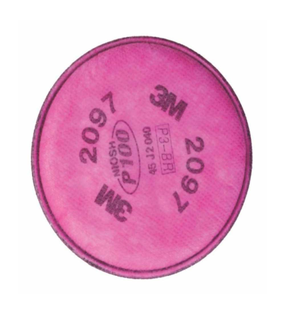 FILTRO ALTA EFICACIA PARA POLVO 3M 2097